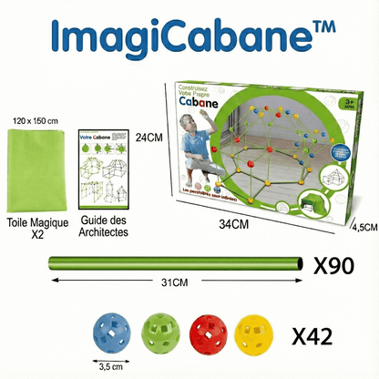 ImagiCabane™ – Construisez Votre Propre Cabane Magique