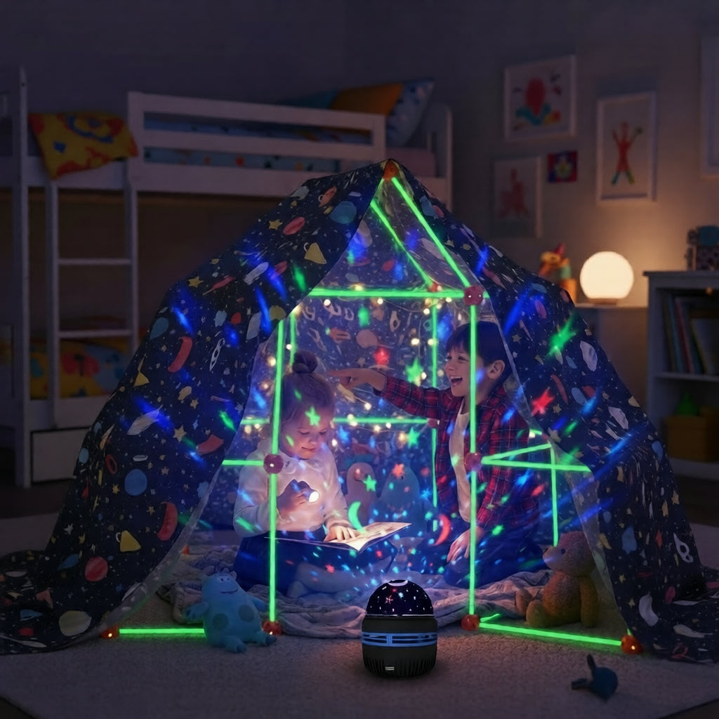 ImagiCiel™ – Transformez votre cabane en une galaxie scintillante.